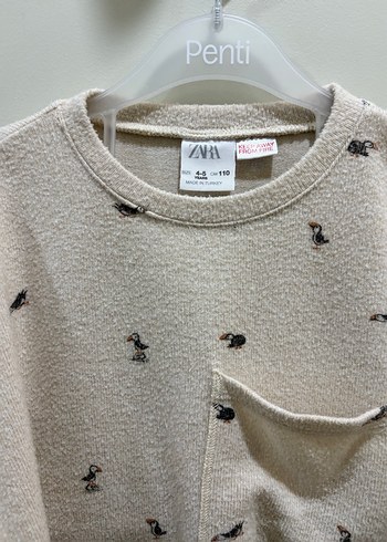 Zara desenli kazak - Görsel 3