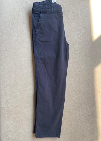 Düğmeli Gri Erkek Çocuk Kot Pantolon - Görsel 2