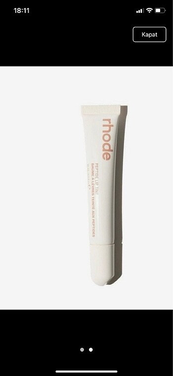 Diğer Rhode Freckle allık ve cinnamon roll tint