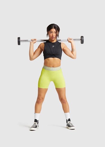 Gymshark orjinal kalça desenli kısa tayt - Görsel 3