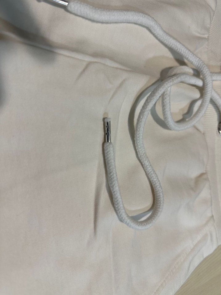 Asos orjinal pamuk ekru bermuda şort - Görsel 4