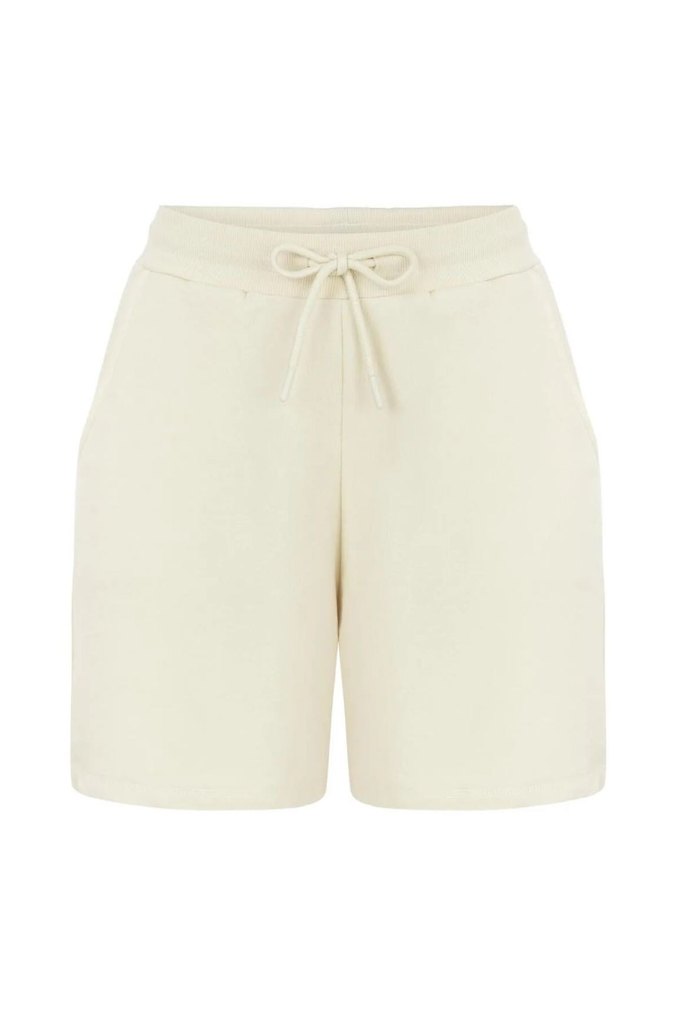 Asos orjinal pamuk ekru bermuda şort - Görsel 2