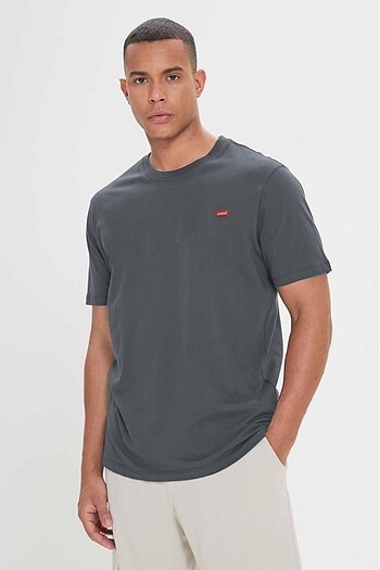Levis bisiklet yaka pamuk kumaş tshirt