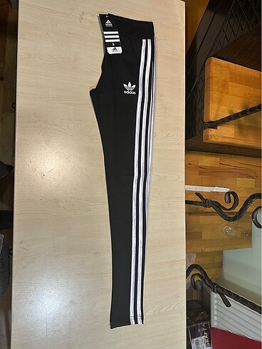 s Beden Adidas uzun 3 Beyaz çizgi dalgıç tayt
