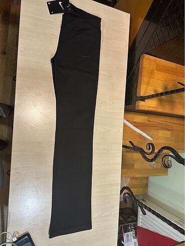 s Beden siyah Renk Nike yüksek bel siyah ispanyol tayt
