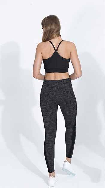 Nike Nike Dri-Fit yüksek bel füme renk tayt