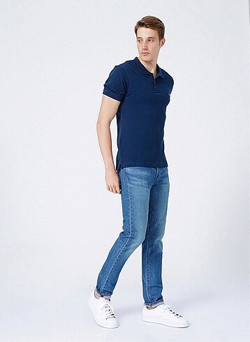Levis Levis polo yaka pamuk pike kumaş tshirt