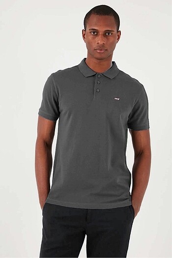 Levis polo yaka pamuk pike kumaş tshirt