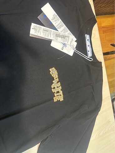m Beden siyah Renk Off White bisiklet yaka over size tshirt