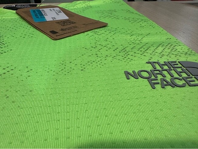 s Beden yeşil Renk North face kamuflaj dalgıç sporcu tshirt