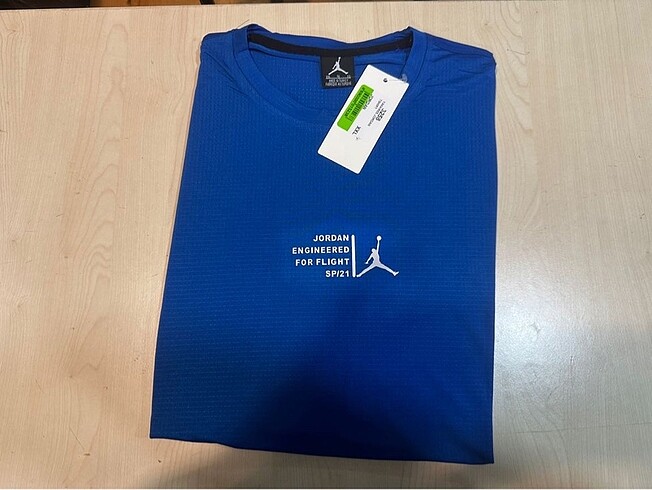 s Beden Nike air Jordan flight sporcu tshirt SAX