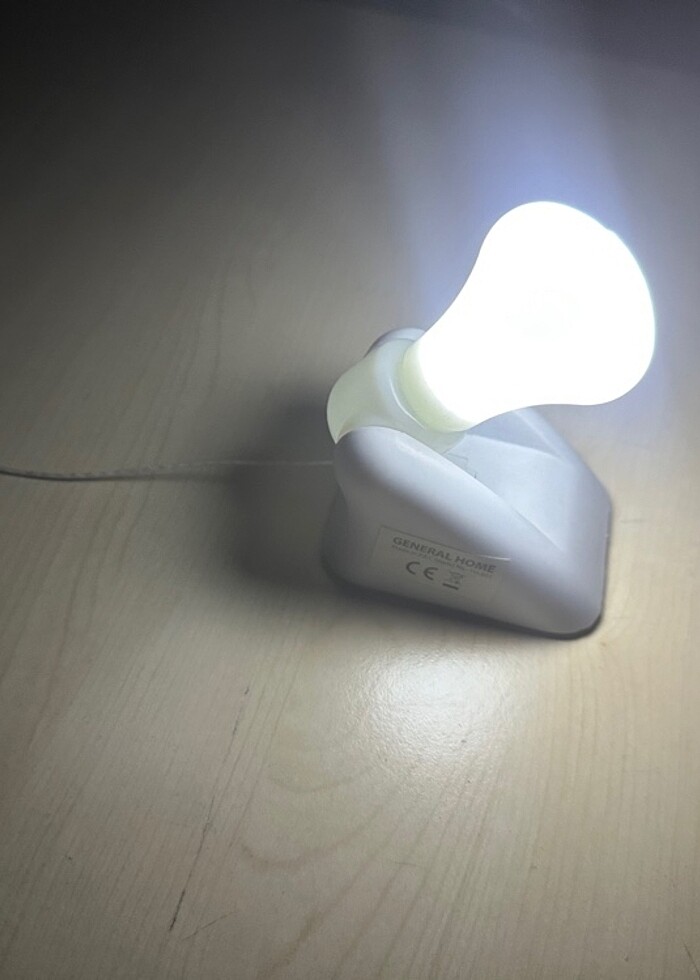 Gece lambası oynar başlık Çek-Yak pilli - Görsel 2