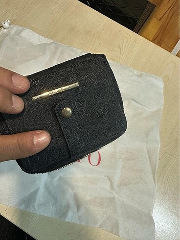 Vakko mini cüzdan kartlık fermuarlı - Görsel 5