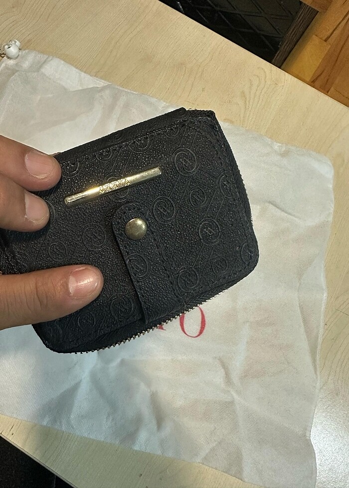 Vakko mini cüzdan kartlık fermuarlı - Görsel 5