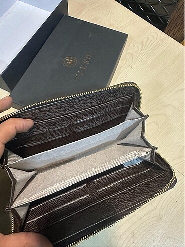 Vakko orta boy cüzdan fermuarlı kapama - Görsel 7