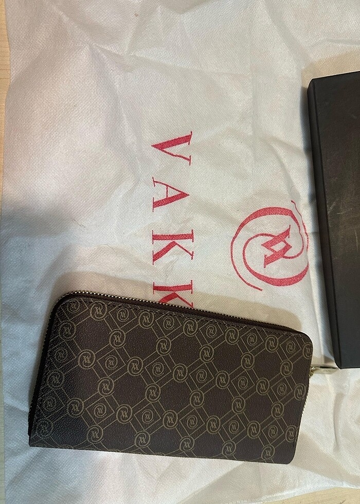 Vakko orta boy cüzdan fermuarlı kapama - Görsel 5