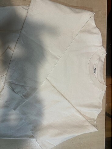 Reserved ekru renk Yüzde 100 pamuk sweat - Görsel 5