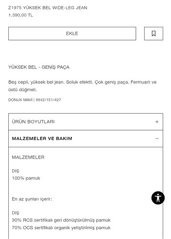 Zara Kot Pantolon - Görsel 9