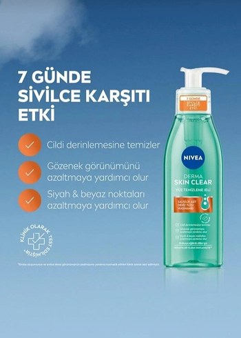 Nivea Derma Skin Clear Yüz Temizleme Jeli ve Tonik - Görsel 4