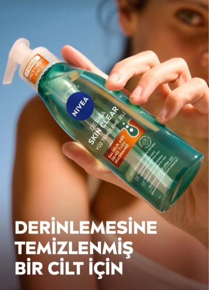 Nivea Derma Skin Clear Yüz Temizleme Jeli ve Tonik - Görsel 5