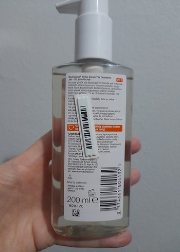 Neutrogena Sivilce Karşıtı Yüz Temizleme Jeli - Görsel 2