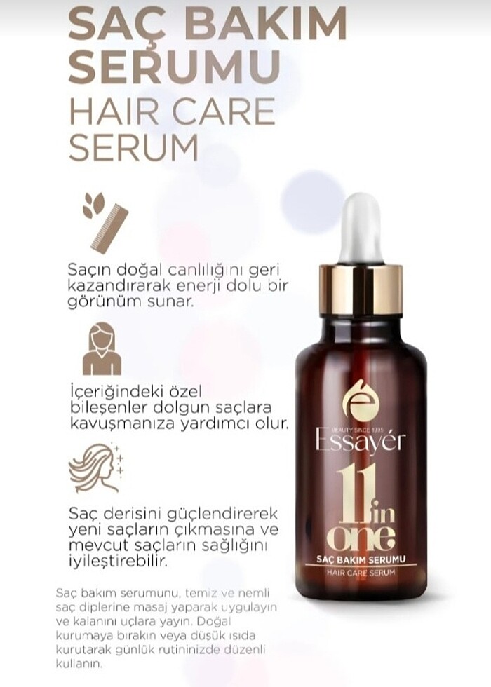Essayer Saç Bakım Seti - Görsel 3