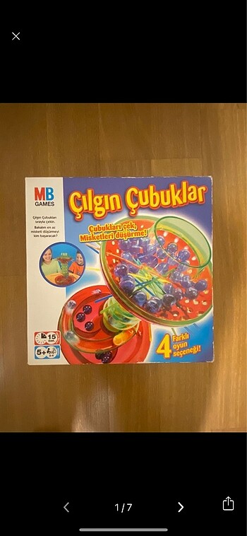 Cilgin cubuklar kutu oyunu / çılgın çubuklar kutu oyunu