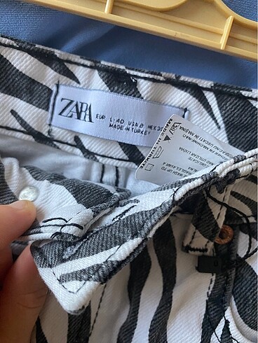 40 Beden Zara zebra pantolon