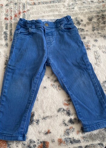 Erkek Çocuk Mavi Denim Pantolon