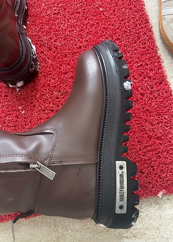 Orjinal Harley Davidson Kahverengi Bot - Görsel 6