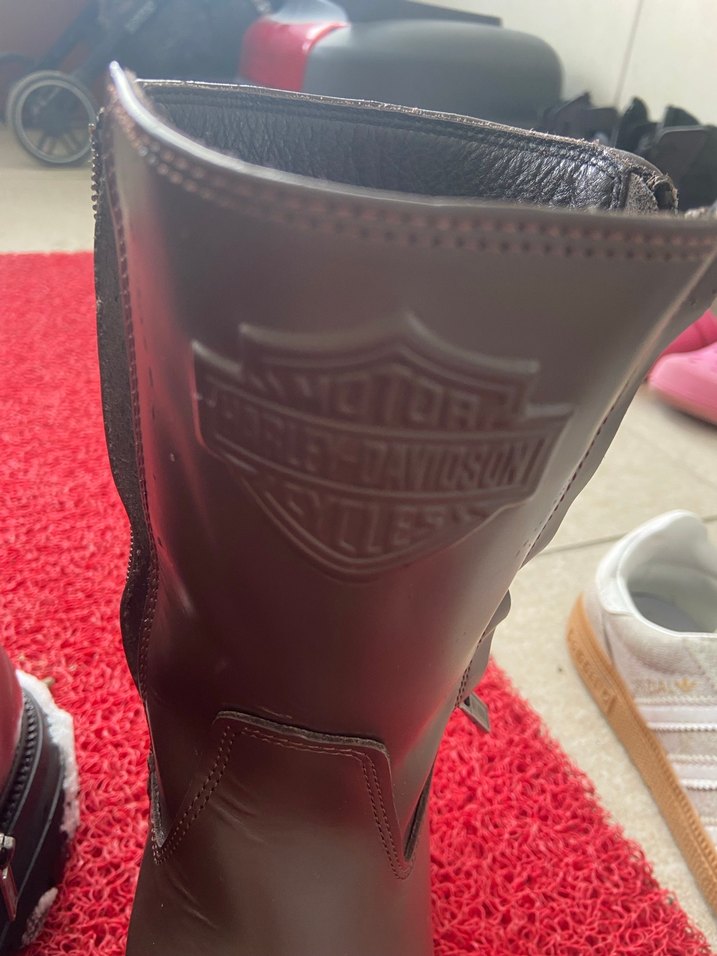 Orjinal Harley Davidson Kahverengi Bot - Görsel 4