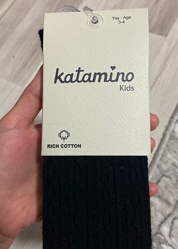 Katamino Kız Çocuk Külotlu Çorap - Görsel 4