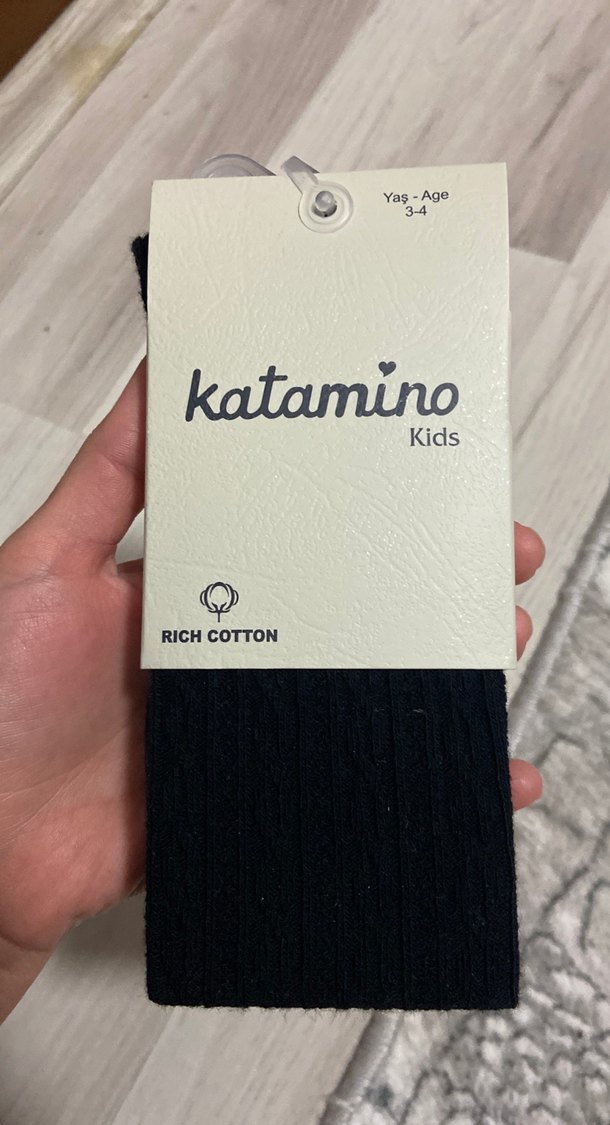 Katamino Kız Çocuk Külotlu Çorap - Görsel 4