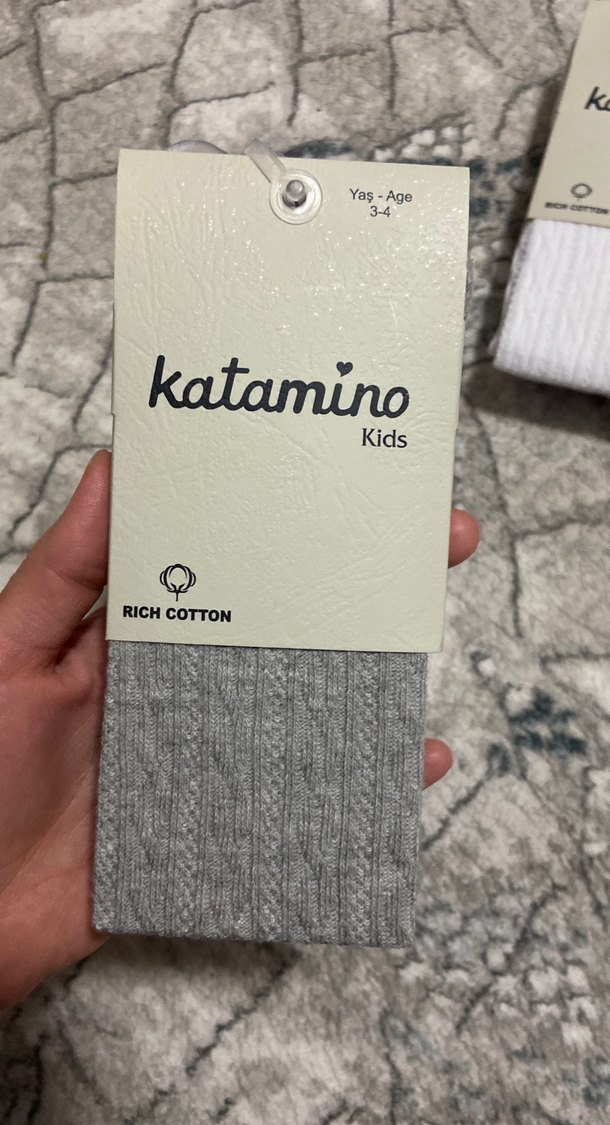 Katamino Kız Çocuk Külotlu Çorap - Görsel 2