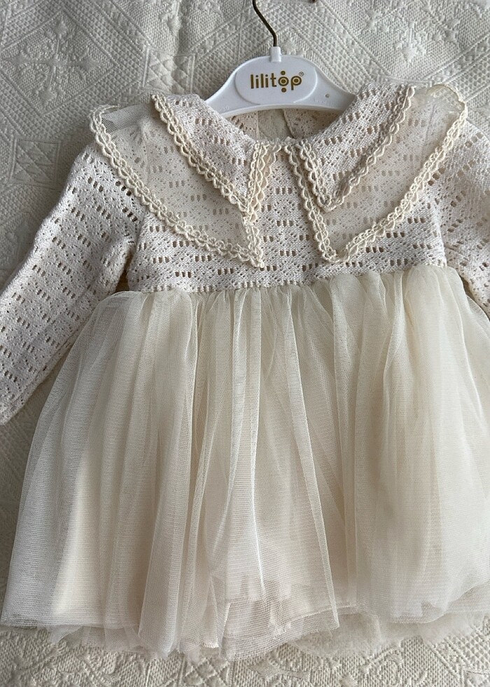 Bebek özel gün elbise - Görsel 3