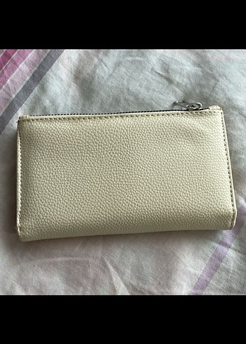 Bej Fermuarlı Kadın Cüzdanı - Görsel 2