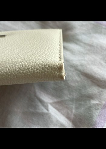 Bej Fermuarlı Kadın Cüzdanı - Görsel 3