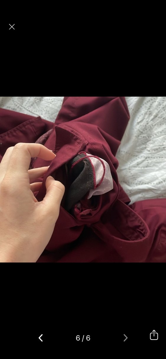 Bordo Düğmeli Kadın Ceket - Görsel 5