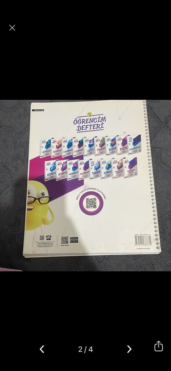 AYT Felsefe Grubu Öğrencim Defteri - Görsel 2