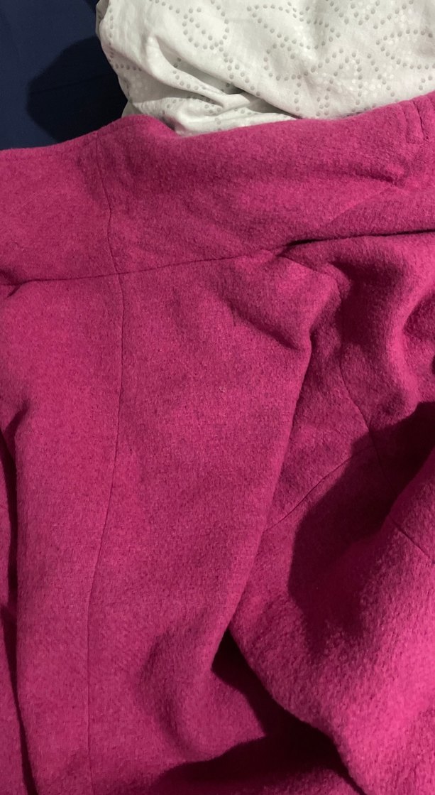 Pembe Midi Düğmeli Kadın Kaban - Görsel 3