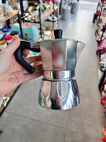 Gümüş RENK MOKAPOT