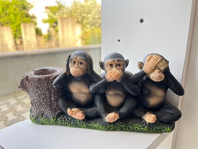 3LÜ MAYMUN mumluk BİBLO