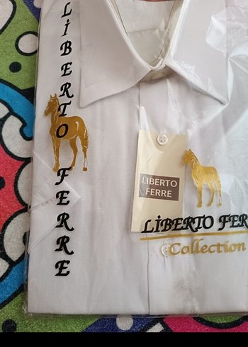 Diğer Liberto Ferre Beyaz Klasik Gomlek