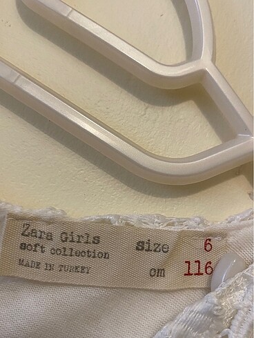 6 Yaş Beden Zara Dantelli Elbise