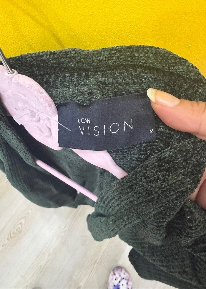 Süet hırka - Görsel 2