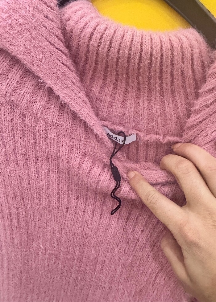 Gül kurusu kazak - Görsel 2