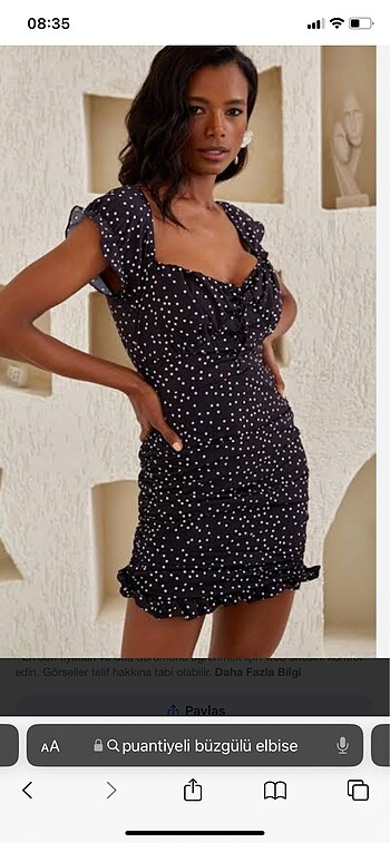 Zara Eyyo puantiyeli elbise Fiyat 350 TL ??????????