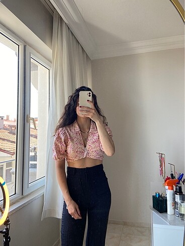 xs Beden Düğümlü bluz