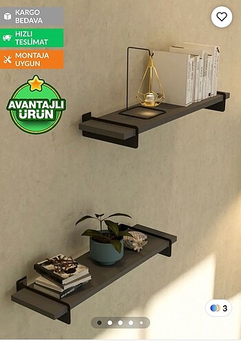 Dekoratif raf