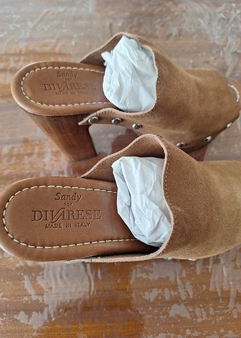 Divarese marka, 37 no. Italyan uretimi.Süet Platform. - Görsel 5